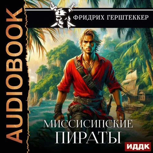 Обложка аудиокниги Миссисипские пираты автора Герштеккер Фридрих