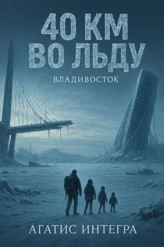 Обложка аудиокниги 40 км во льду Владивосток автора Агатис Интегра