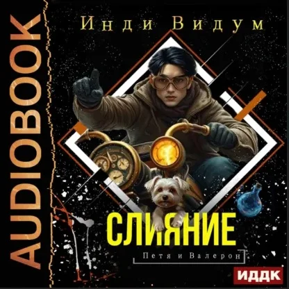 Обложка аудиокниги Петя и Валерон. Книга 3. Слияние автора Видум Инди