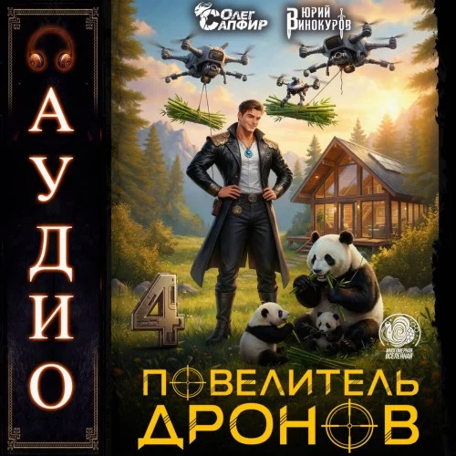 Обложка аудиокниги Повелитель дронов – 4 автора Винокуров Юрий, Сапфир Олег